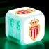 réveil alarme led football cadeau enfant homme fan AS MONACO FC